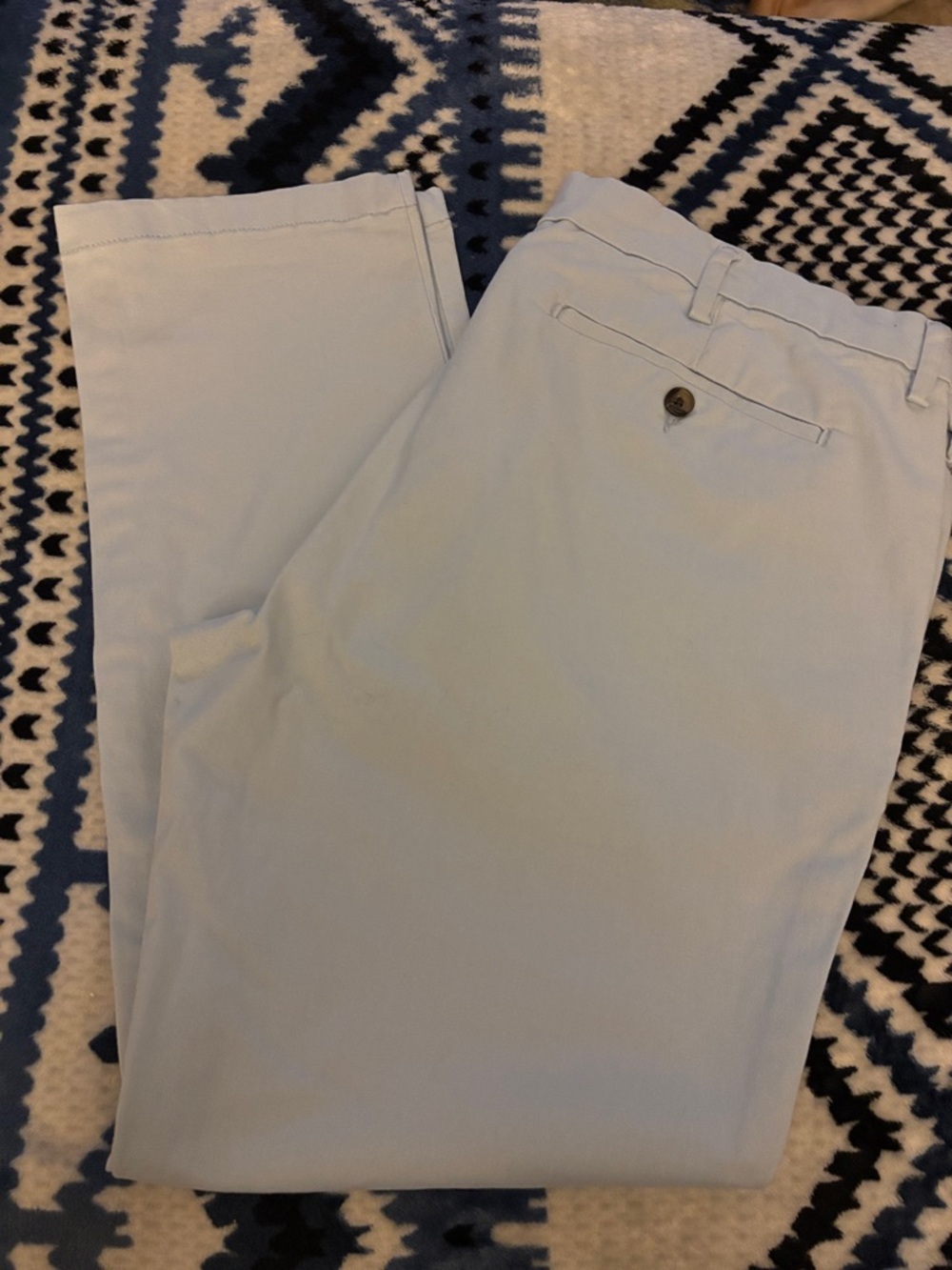 St. John's Bay Light Blue Men's Chino Pants